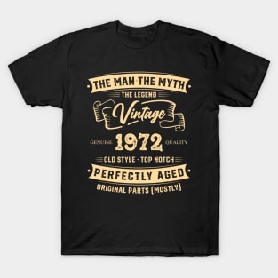 The Legend Vintage 1972 Perfectly Aged T-Shirt